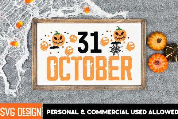 31 October SVG Design for Embroidery Projects