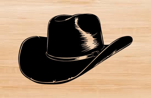 Cowboy Hat Silhouette SVG Clipart: A Designer’s Practical Take