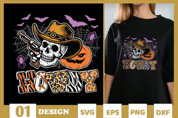 Howdy Western Skull Halloween SVG Review for Real Projects