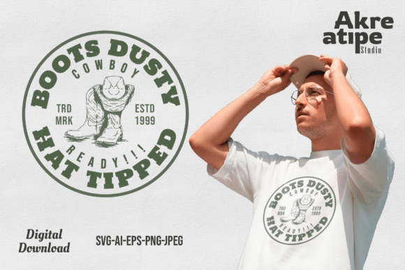 Rustic Rodeo Vintage Cowboy T-Shirt Design Review