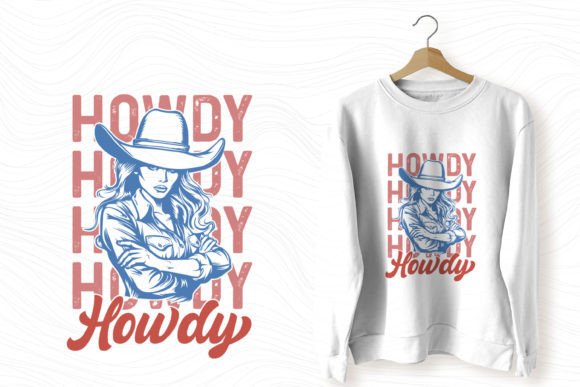 Vintage Western Cowgirl Quote SVG Howdy Review