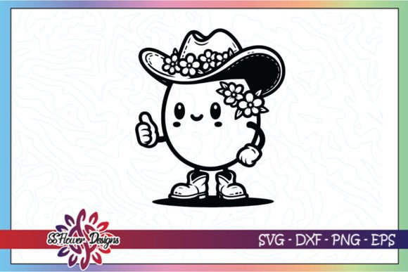 Western Easter Egg SVG Clipart 10 Review for Embroidery Projects