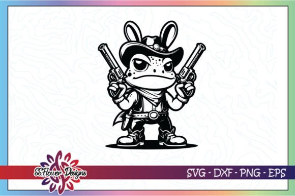 Western Easter Frog SVG Clipart 02 Review for Real Projects