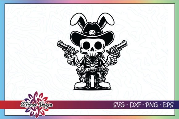Western Skeleton Sheriff SVG Clipart Review: A Bold Design for Craft Projects